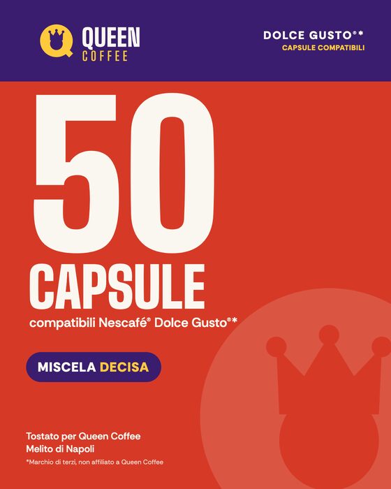 Scatola 50 capsule Dolce Gusto