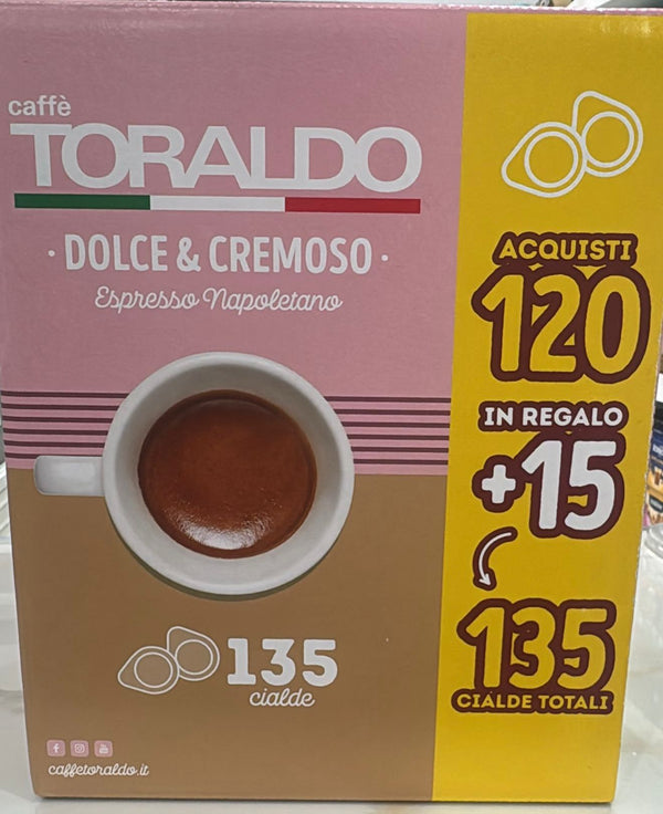 Toraldo Dolce e Cremoso, 135 cialde